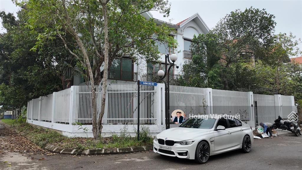 Bán biệt thự 373m2 khu đô thị quang minh  long việt hoàn thiện cơ bản lô góc view sông giá 7xtr/m2