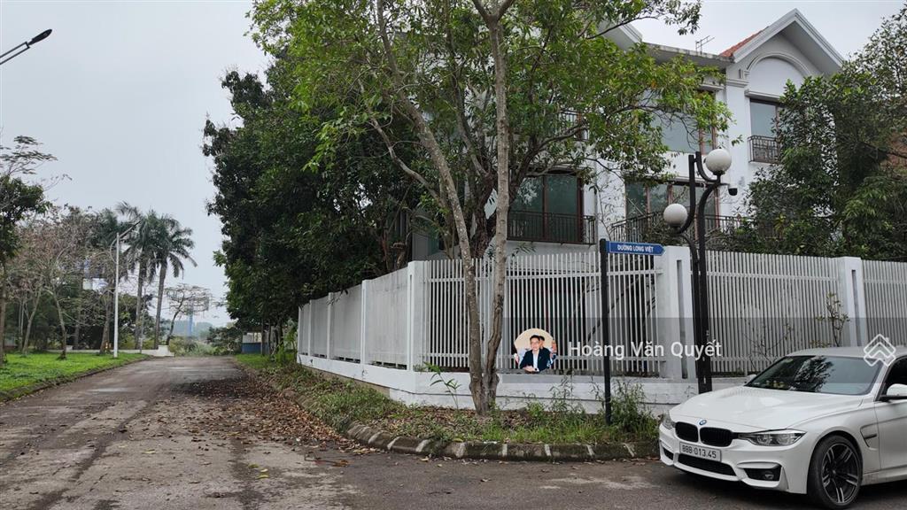 Bán biệt thự 373m2 khu đô thị quang minh  long việt hoàn thiện cơ bản lô góc view sông giá 7xtr/m2