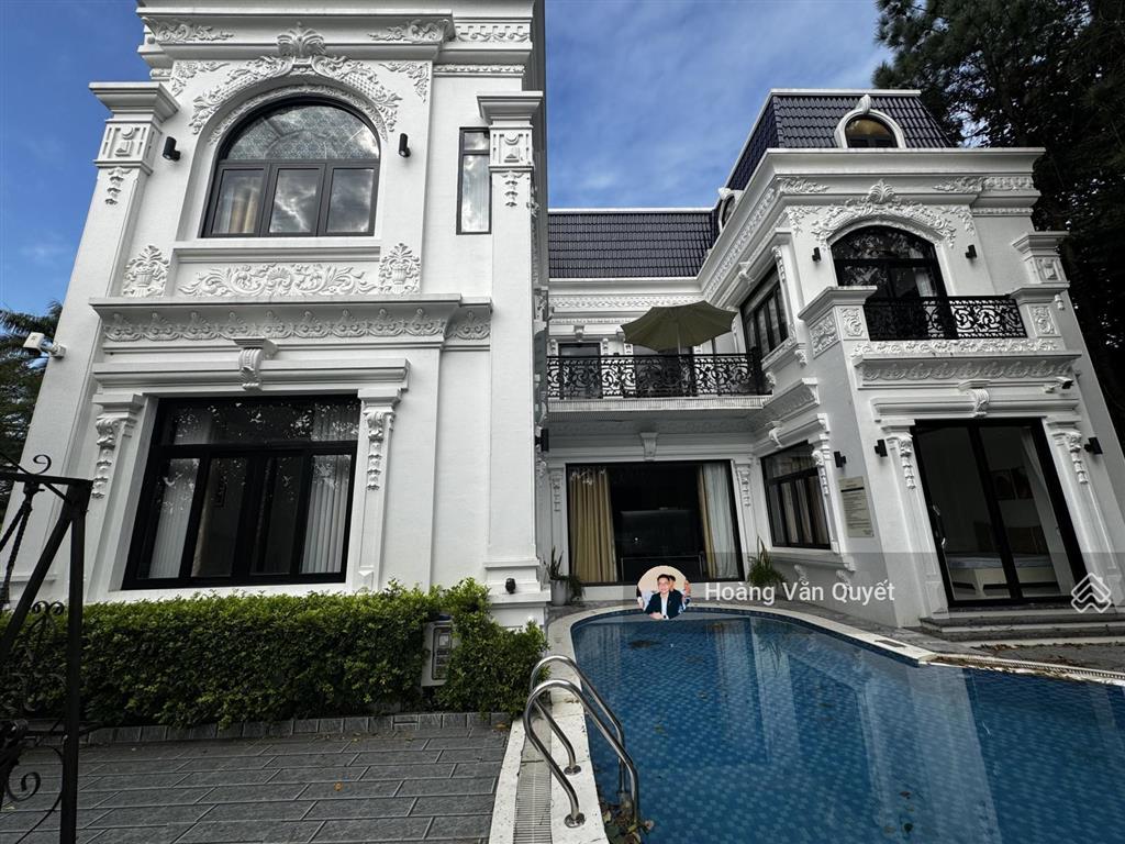 Bán dinh thự 450m2 flamingo đại lải resort mặt hồ 8 ngủ, sổ lâu dài, giá siêu tốt.  0962 202 ***
