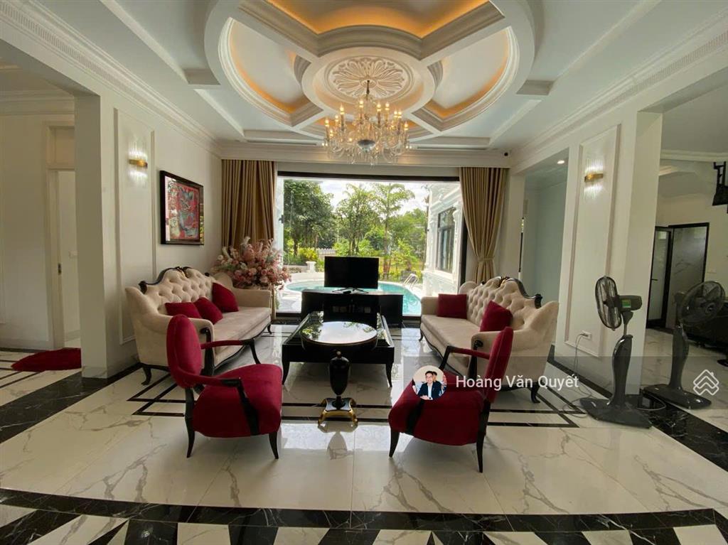 Bán dinh thự 450m2 flamingo đại lải resort mặt hồ 8 ngủ, sổ lâu dài, giá siêu tốt.  0962 202 ***