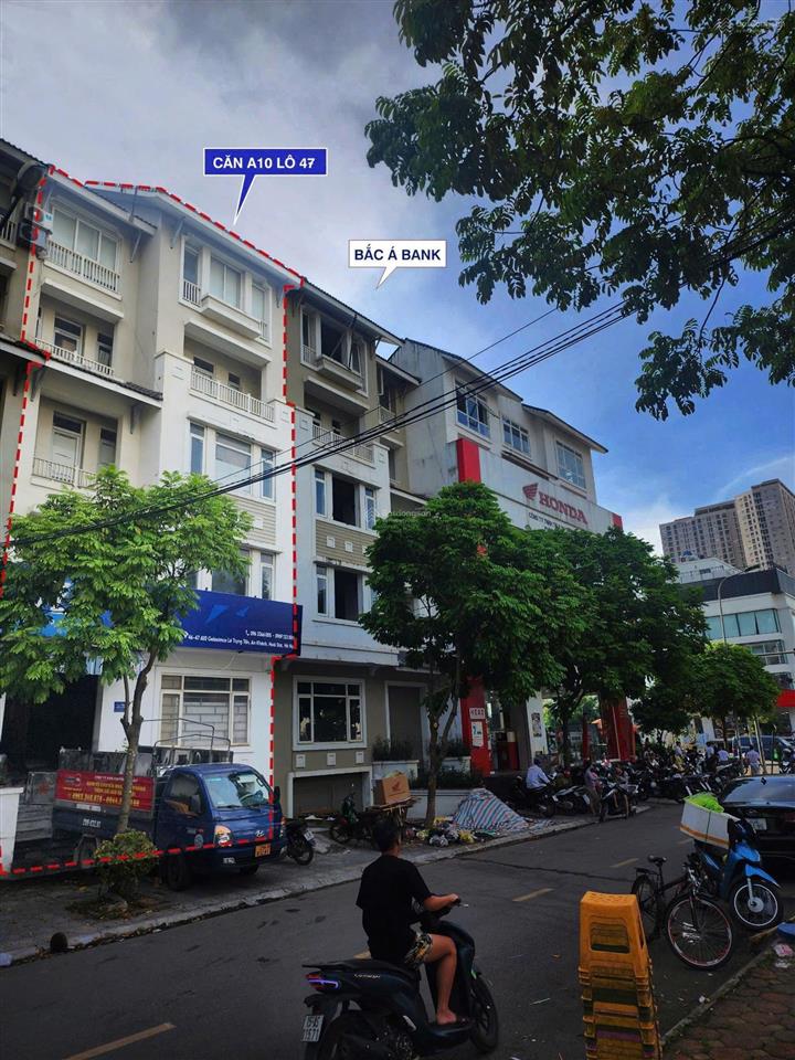 Bán căn shophouse a10 ô 47 mặt đường lê trọng tấn