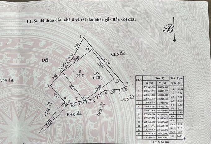 Bán đất đảo cái chiên hải hà 750m2, mặt tiền 20m, giá 2.9 tỷ, vị trí đẹp