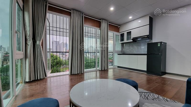 Cho thuê studio cầu giấy, 48m2, phòng mới có ban công và cửa sổ, 9 triệu/tháng