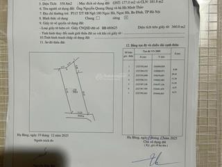 Bán 358m2 thôn cánh chủ sát cnc hoà lạc giá chỉ có 15tr/1m2