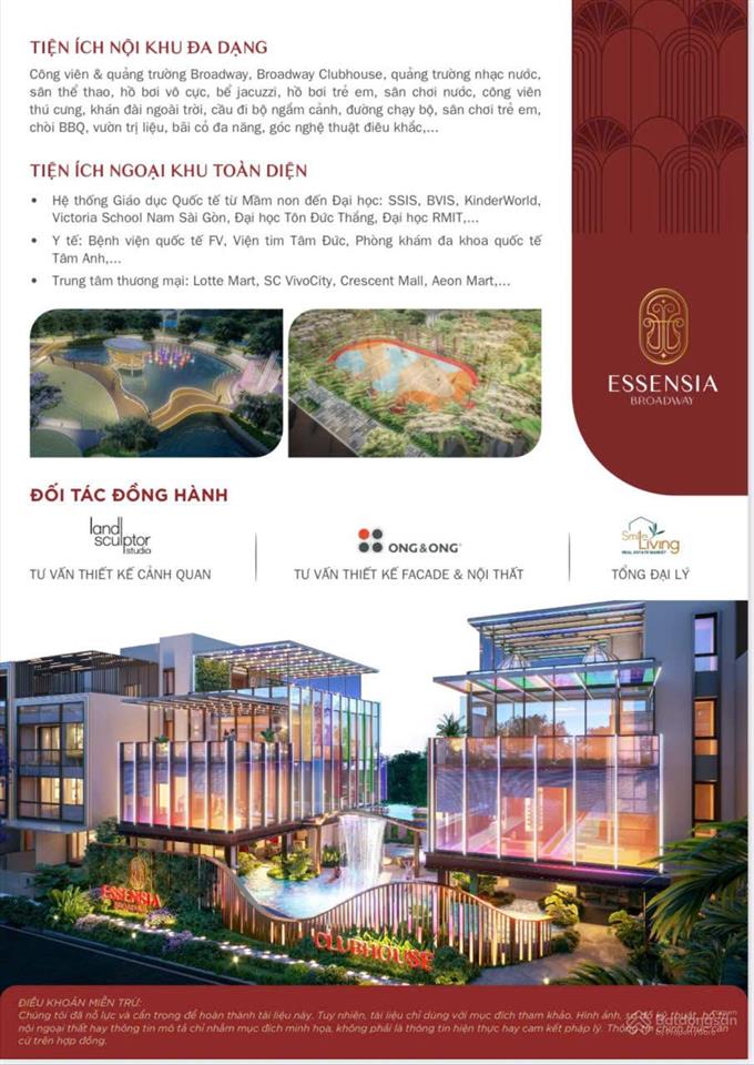 Đón đầu chu kỳ mới với siêu phẩm nhà phố essesia broadway phú long tại nam sài gòn