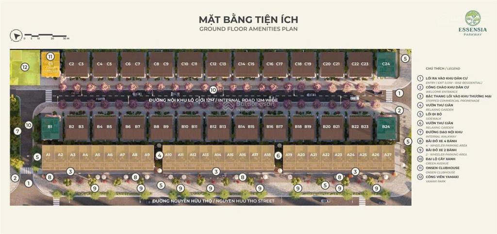 Nhà phố thương mại shophouse essensia parkway phú long nam sài gòn giá 47 tỷ bank hỗ trợ 80%