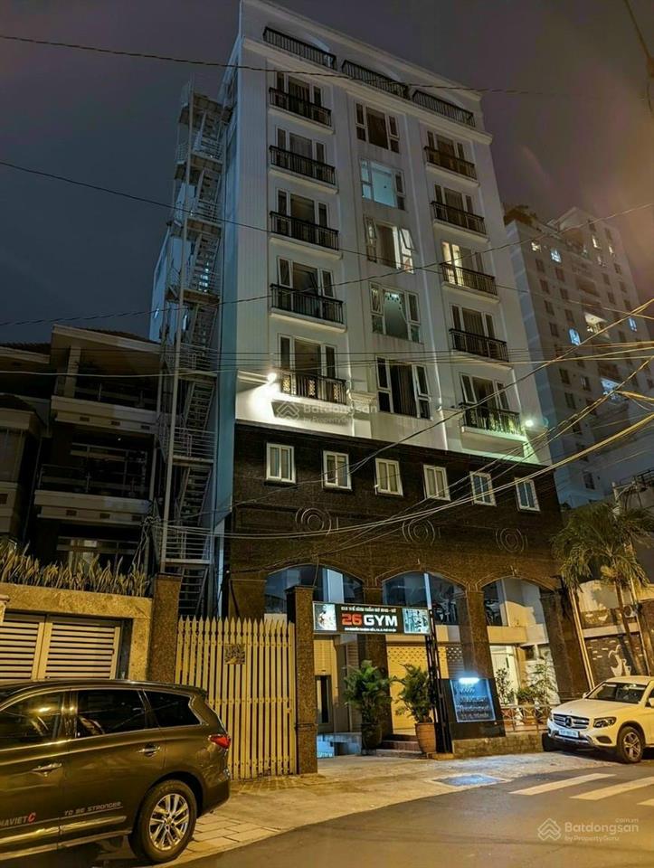 Đất ung văn khiêm 9x23m nhà 9 tầng bề thế thu 220tr/tháng 56 tỷ
