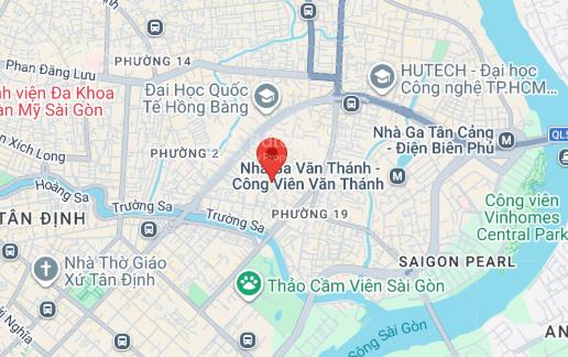 Bán khuôn đất mt nguyễn cửu vân  có gp hầm 9 tầng  dt 10x27m  giá 55 tỷ