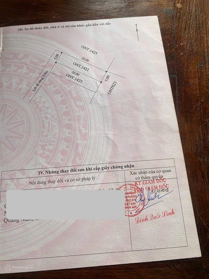 Bán lô đất đẹp sát sông thông thoáng khu du lịch cẩm thanh, 100m2