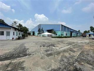 Cho thuê kho xưởng 3.000m2 trần đại nghĩa  bình chánh