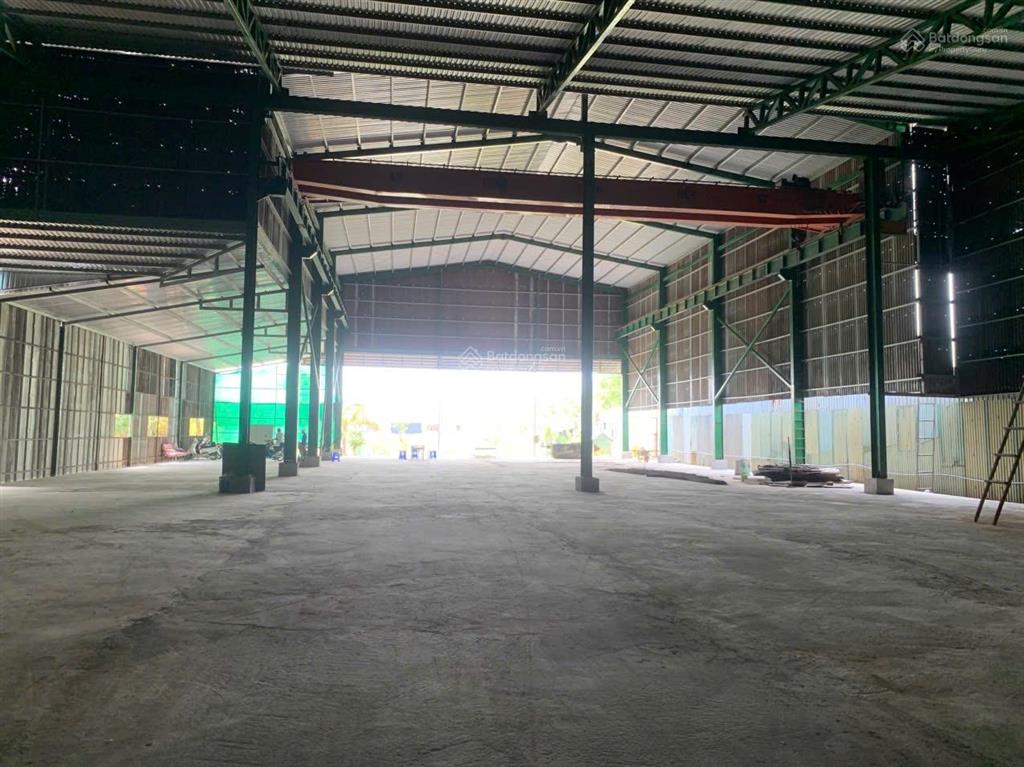 Cho thuê kho xưởng 4.000m2 cần giuộc  long an