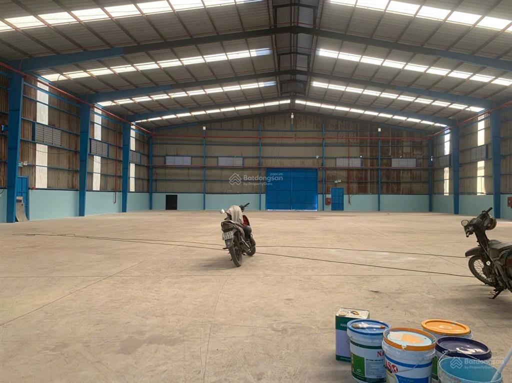 Cho thuê xưởng 1.000m2 ccn đức hòa. hệ thống pccc tự động