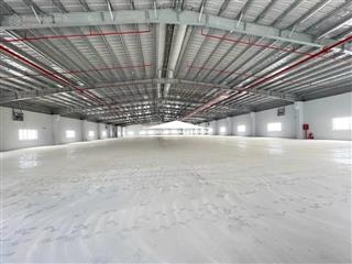 Cho thuê nhà xưởng 2.550m2 kcn đức hòa  long an
