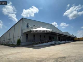 Cho thuê kho 25.998m2 kcn cần giuộc. diện tích thuê lẻ từ 5.000m2