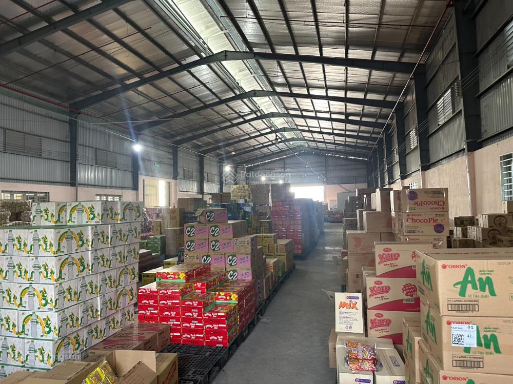 Cho thuê kho xưởng 2.600m² mỹ yên  bến lức. hệ thống pccc tự động