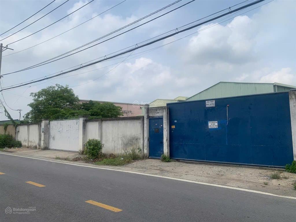 Cho thuê kho xưởng 3.000m2 nguyễn hữu trí  bến lức. hệ thống pccc tự động