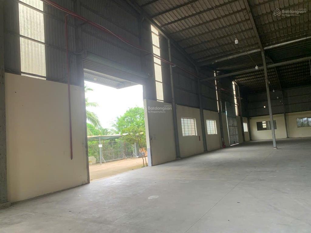 Cho thuê kho xưởng 2.300m2 hưng long  bình chánh (pccc, xe cont 24/24)