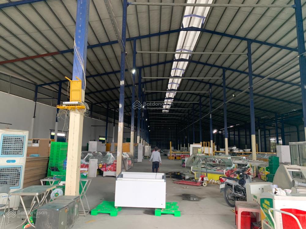 Cho thuê kho xưởng 5.500m2 tân an, long an. hệ thống pccc tự động