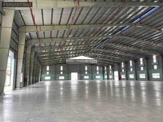 Cho thuê nhà xưởng 3.500m2, kv 6.000m2 bến lức  long an. hệ thống pccc tự động