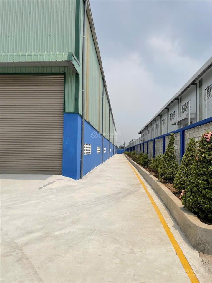 Cho thuê nhà xưởng 3.500m2, kv 6.000m2 bến lức  long an. hệ thống pccc tự động