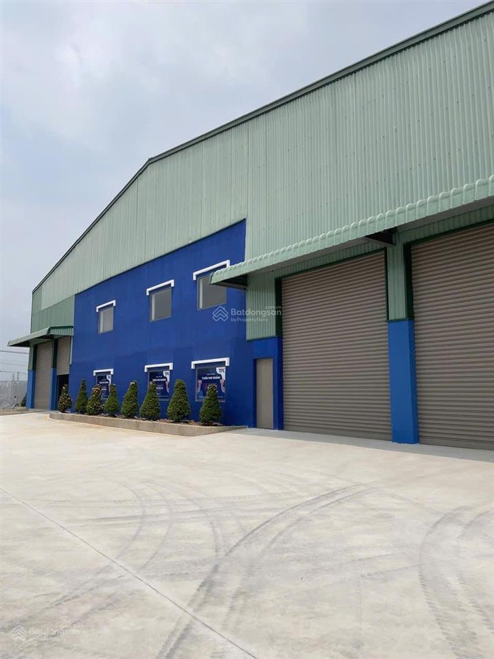 Cho thuê nhà xưởng 3.500m2, kv 6.000m2 bến lức  long an. hệ thống pccc tự động