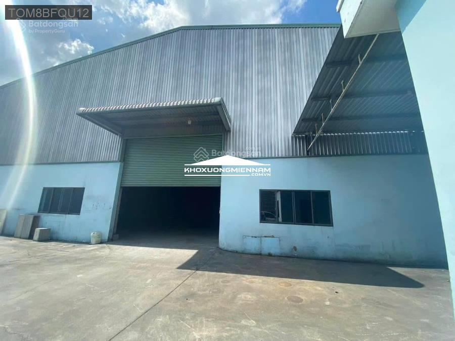 Cho thuê kho xưởng 2.000m2, kv 3.000m2 bình chánh. hệ thống pccc tự động