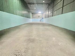 Cho thuê kho xưởng 300m2 bình tân. đường xe tải ko cấm giờ