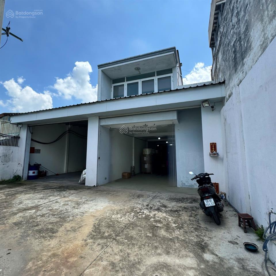 Cho thuê nhà xưởng 550m2 tân tạo  bình tân. điện bình sản xuất