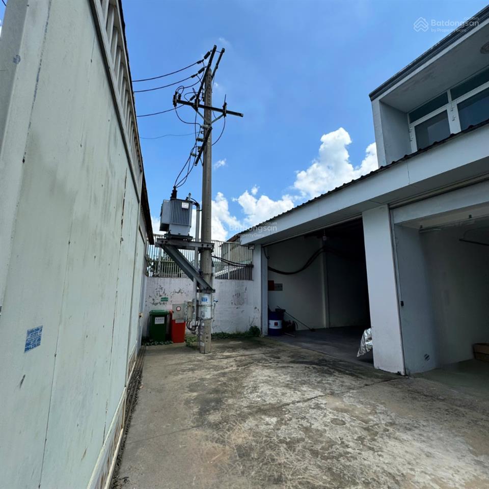 Cho thuê nhà xưởng 550m2 tân tạo  bình tân. điện bình sản xuất
