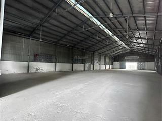 Cho thuê kho 1.400m2 tân kiên  bình chánh ( hệ thống pccc, xe container 24h )