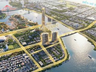 View sông! bán căn hộ cao cấp 2pn 73m2  mt quy mỹ, q. hải châu