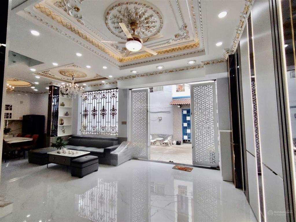 Nhà có thang máy hơn 7 tỷ nhà 4 tầng đẹp lung linh hẻm 8m thông tứ tung, huỳnh tấn phát, nhà bè