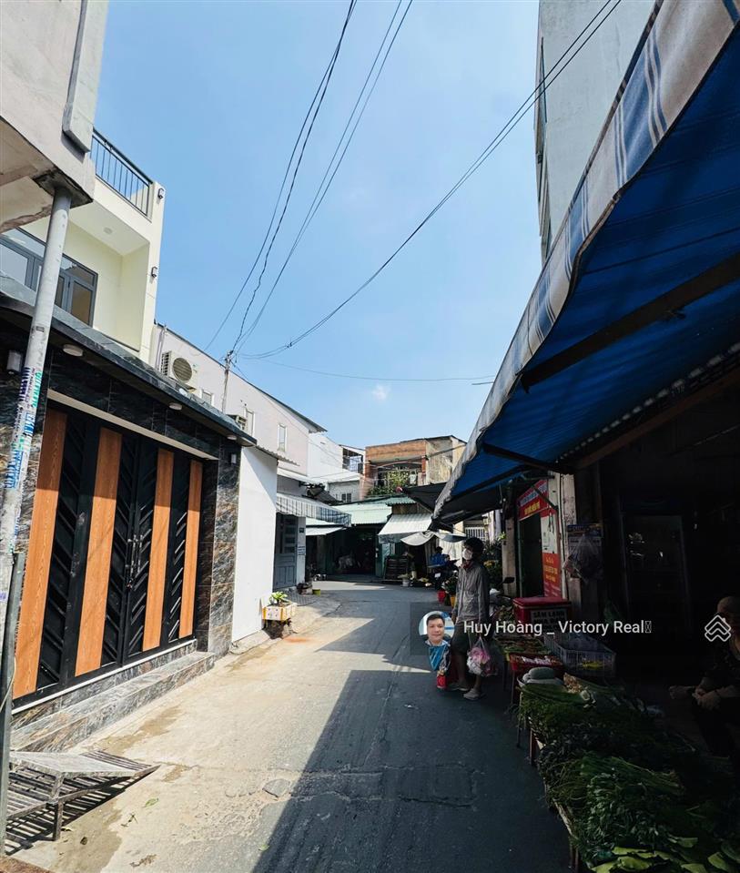Bán nhà hxh gần mặt tiền âu cơ p. 14 ngay chợ bà quẹo | 62m² | 3 tầng st | 9.5 tỷ tl