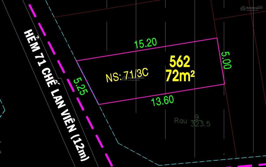 Bán nhà hẻm kinh doanh 12m, đường chế lan viên, 5x15m. giá siêu hời, 8.86 tỷ (có giá tốt)