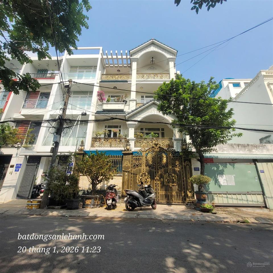 Hàng hiếm biệt thự phố + 2 lô đất trồng kế bên hẻm 12m nguyễn hữu dật, tây thạnh