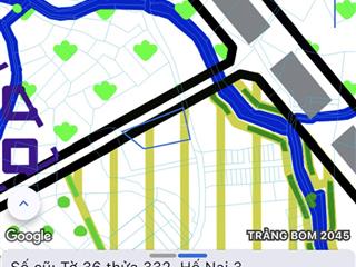 Chính chủ bán ~1700m2 sổ riêng bhk p.hố nai (33m mặt tiền trải đá) liền kề đường vành đai biên hòa