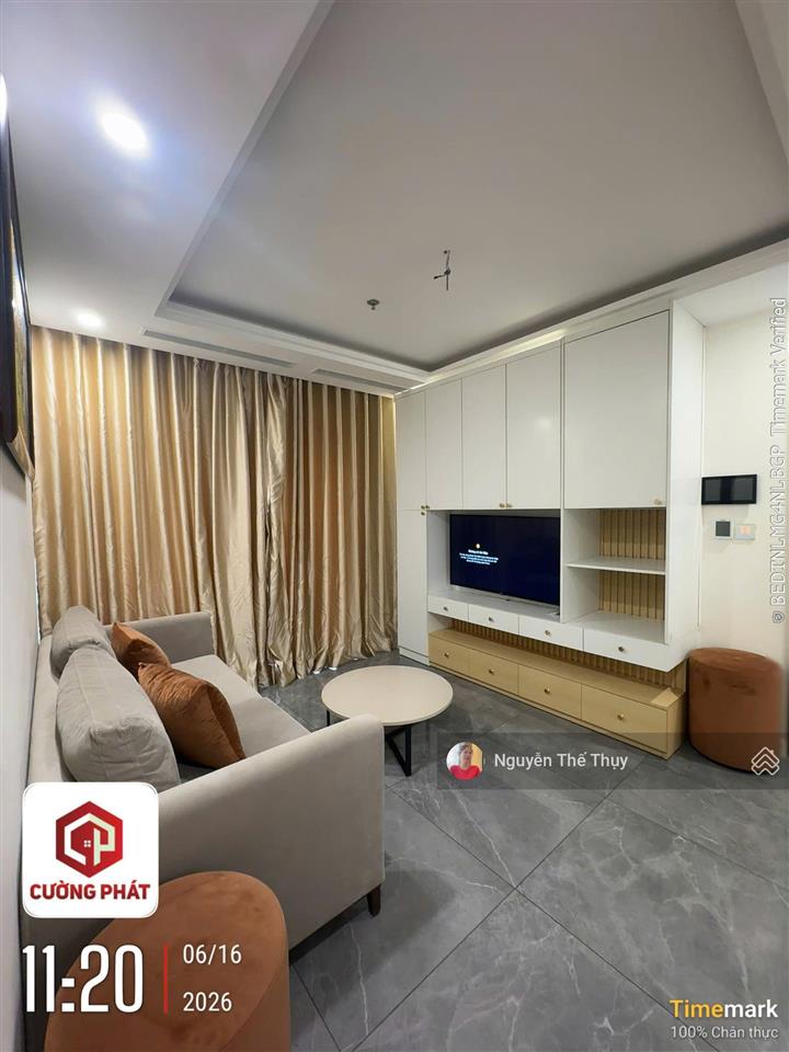 Căn 2pn full nt 138m2 giá 19tr chung cư noble crystal riverside q7.  0933 339 *** ms thụy
