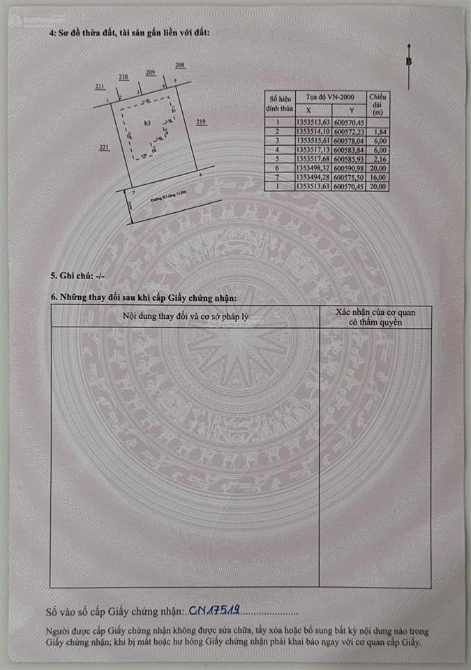 Siêu phẩm biệt thự vcn phước hải khu đô thị cao cấp  vị trí vàng, an cư và đầu tư, 320m2 ngang 16m