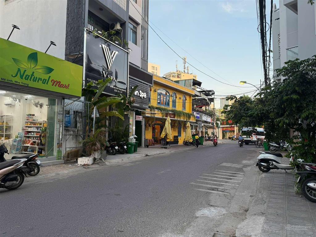Đất đường mê linh khu bàn cờ tttp nha trang  xây dựng 7 tầng  giá tốt đầu tư 12 tỷ 500 triệu