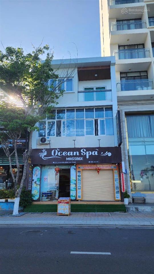 Siêu phẩm view trực diện biển nha trang 2 mặt tiền phạm văn đồng 117,1m ngang 7msẵn hợp đồng thuê