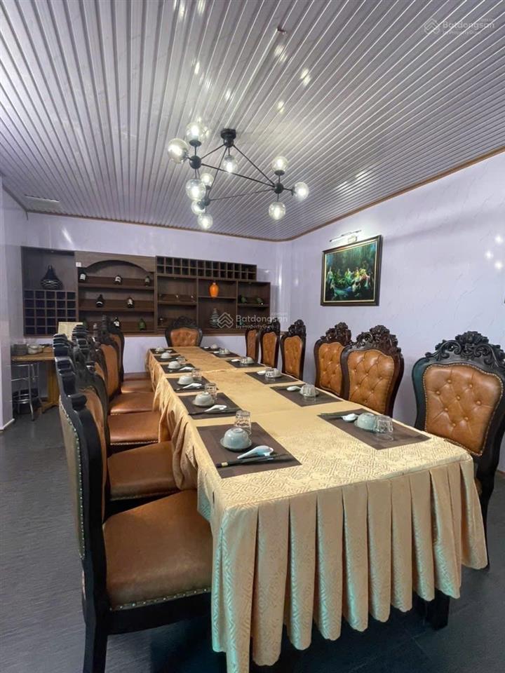 Cho thuê nhà hàng đường lê đại hành phố hàn nha trang 330m ngang 14m  5 phòng vip  full nội thất