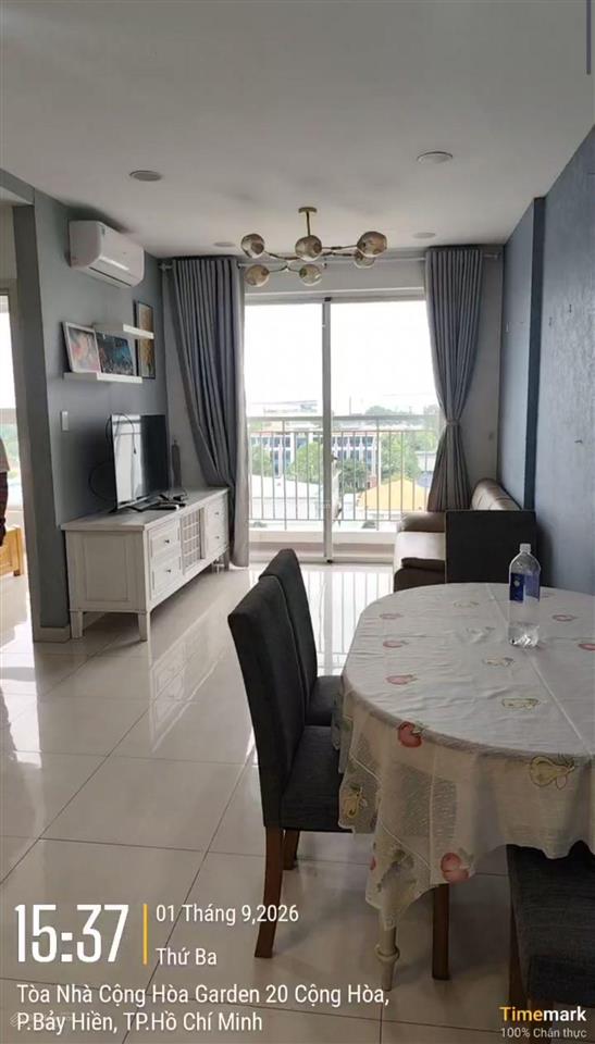 Cho thuê căn hộ cộng hòa garden 2pn 77m2 đầy đủ nội thất giá 15tr/tháng.  0948 032 ***