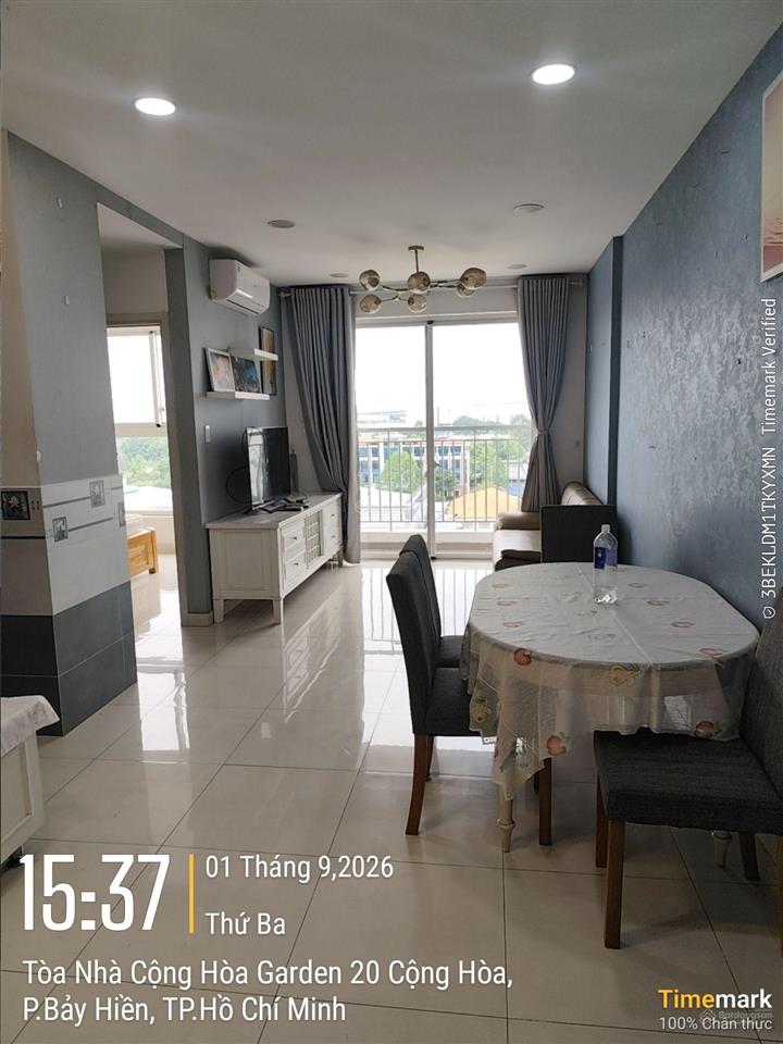 Cho thuê căn hộ cộng hòa garden 2pn 77m2 đầy đủ nội thất giá 15tr/tháng.  0948 032 ***