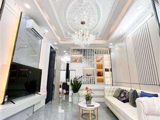 Nhà đẹp 3 tầng sân rộng  4pn/ hẻm 4m lâm văn bền  ngay cư xá nh  đh marketing  60m2  full ntcc