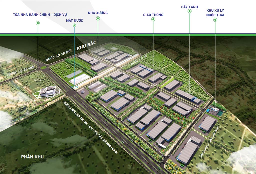 Bán đất kcn diện tích từ 0,51ha tại cụm công nghiệp quảng lãng  tỉnh hưng yên. gía bán 128$/m2.
