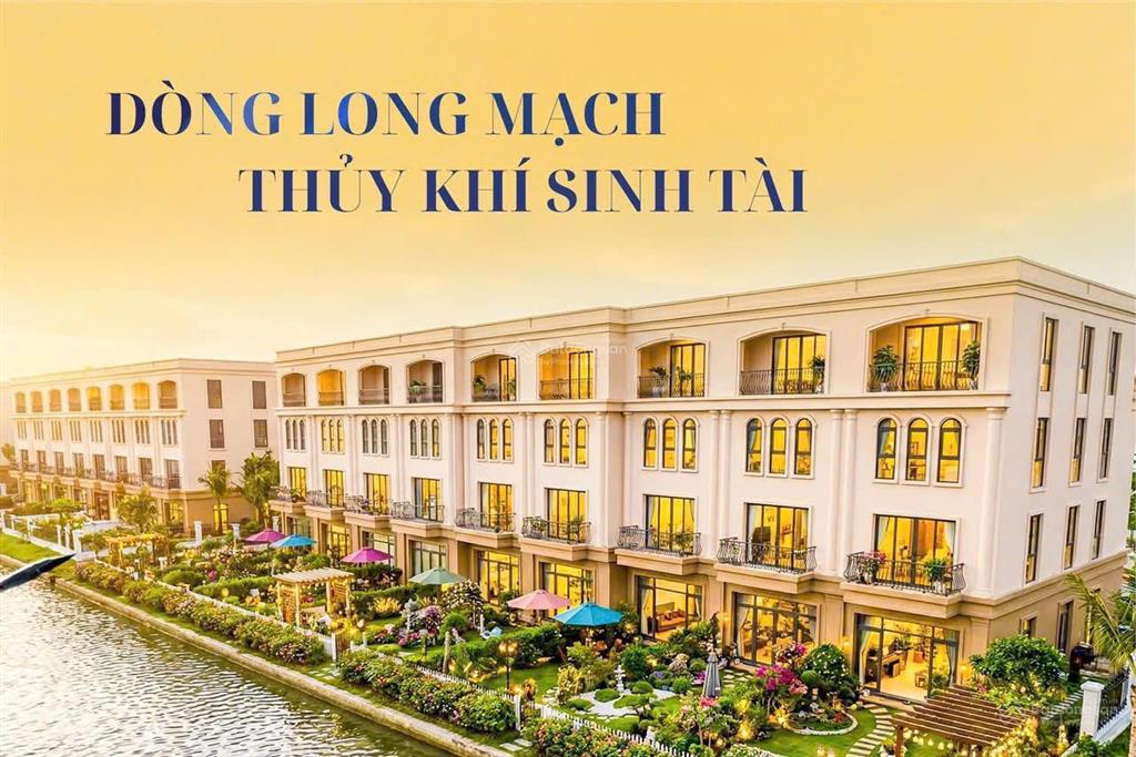 Chỉ từ hơn 12 tỷ sở hữu ngay căn bt liền kề view sông sân vườn sau nhà rộng 100m2 sử dụng riêng