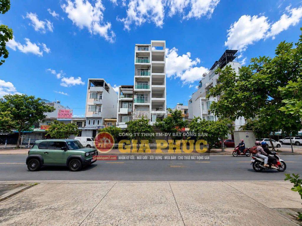 Hiếm Mặt Tiền Trần Xuân Soạn KDC Cư Xá Ngân Hàng Xây được Hầm + 8 tầng