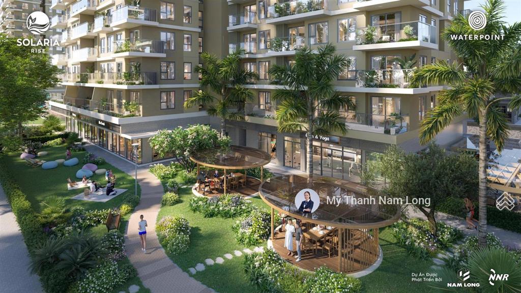 Căn hộ nghỉ dưỡng solaria waterpoint. thanh toán 24 tháng. chỉ 20% đến khi nhận nhà. 5% kí hđmb