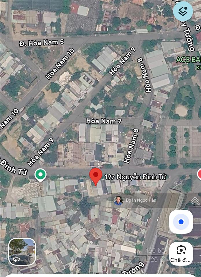 Chỉ nhỉnh 6 tỷ có ngay đất 2mt đường 10m5 siêu thoáng rộng, vị trí trung tâm ngay bến xe đà nẵng