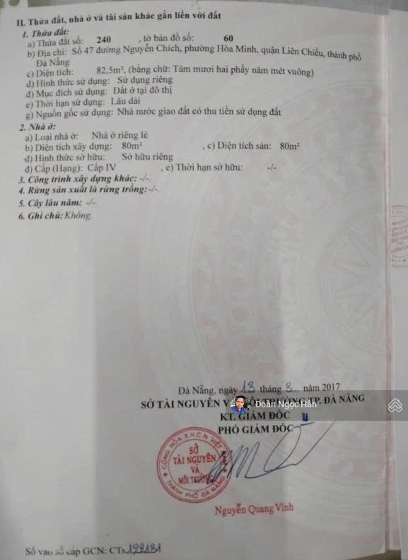6,19 tỷ có ngay mặt tiền nguyễn chích đã có người thuê 6 triệu/tháng. giữ tiền, có dòng tiền